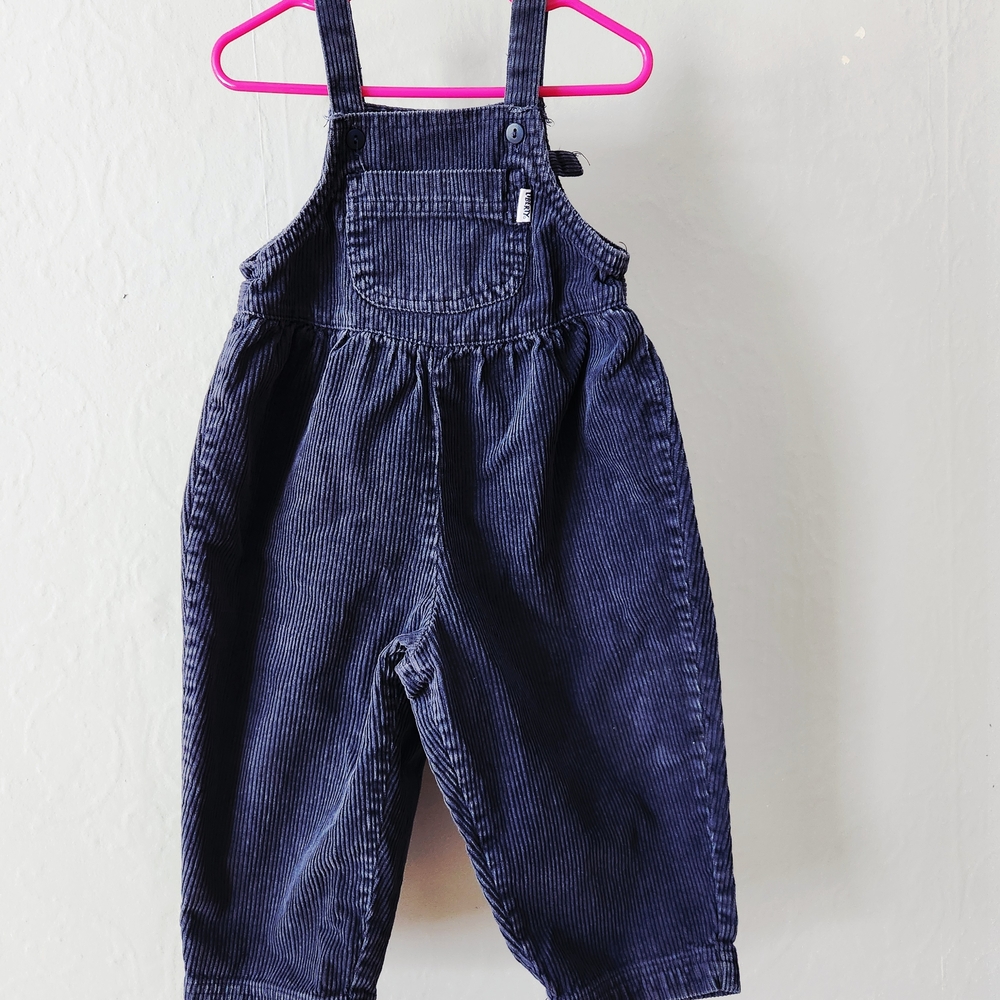 Liberty 2T Dark Blue Corduroy Overalls